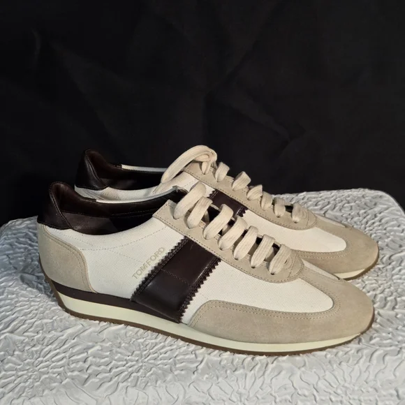 Authentic Tom Ford Retro Runner Sneakers crafted in Italy - Picture 2 of 13